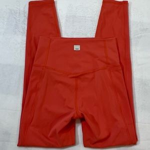 Vuori Pants & Jumpsuits Vuori Studio Pocket Leggings In Grapefruit